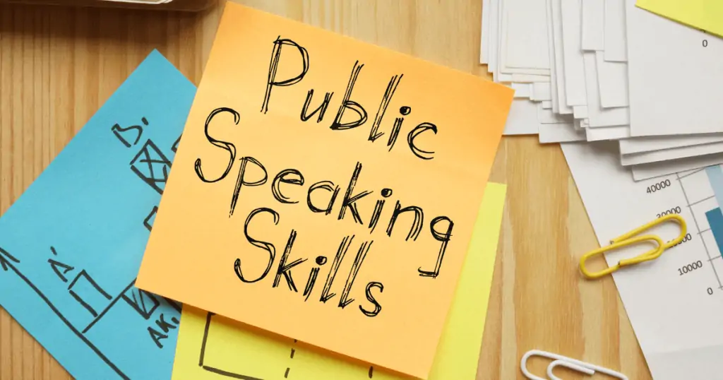 public speaking skills