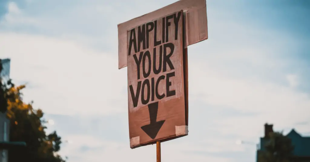 amplify your voice